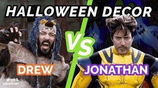 Property Brothers Give EXCLUSIVE Tour of their Halloween Houses | Drew & Jonathan