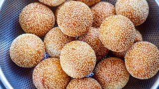 Sesame Balls w/ Mung Bean Filling