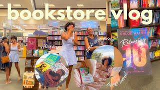 *cozy* bookstore vlog ️ spend the day bookstore shopping in barnes and noble + haul