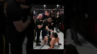 ХАДИС ИБРАГИМОВ ГАЗУЕТ НА ЗАЛИМХАНА ЮСУПОВА #SHORTS #MMA #HARDCORE