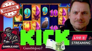 | GIGA GEWINNSPIEL | Jetzt auf Kick, Fünfter Stream 1/2 | Freegames High Stakes |Casino Highlights