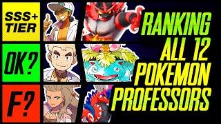 I Ranked ALL 12 Pokemon Professors | Mr1upz