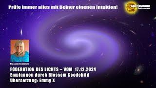 Blossom GOODCHILD - FÖDERATION DES LICHTS – BOTSCHAFT VOM 25.01.2025