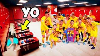 Me CUELO en la ZONA VIP del CAMPO del BARÇA!