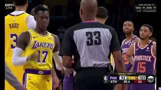 Nba Suns Team Ejected Devin Booker and Jae Crowder Get Ejected Vs Lakers Playoffs Basketball