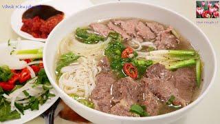 PHỞ BÒ - Cách Nấu Phở nhanh cấp tốc thơm ngon đúng Vị bằng Nồi Áp suất Điện Instant Pot, Vanh Khuyen