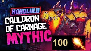 Cauldron of Carnage Mythic Rank 1 Fire Mage POV