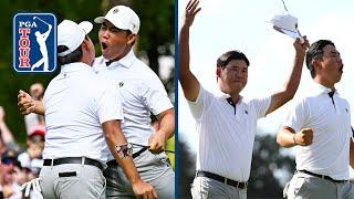 ELECTRIC Tom and Si Woo Kim moments from Day 3 at Presidents Cup