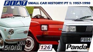 Fiat Small Car History! Part 1 [Classic Nuova 500, 126/126p, Panda] (1957-1990)