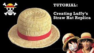 TUTORIAL: Making Luffy’s Straw Hat