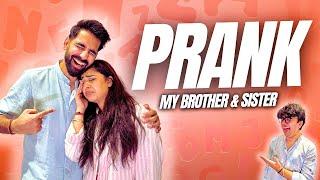 PRANKING MY BROTHER & SISTER | Rimorav Vlogs