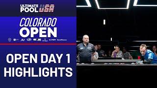 Ultimate Pool USA Colorado Open 2024 | Day 1 Highlights