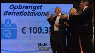 Benefietavond Stichting Vaarwens 2024 levert ruim 1 ton op