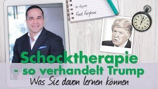 SCHOCKtherapie - ist Donald Trump ein guter Verhandler? | Soft Skills Circle