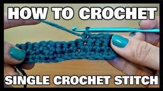 How to Crochet For Beginners | Single Crochet Stitch | Kristin's Crochet Tutorial's