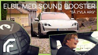 Sound booster på elbil - välj ljud själv!