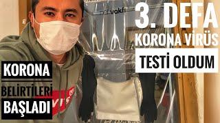 KORONA VİRÜS TESTİ OLDUM / KORONA VİRÜS İLK SEMPTOMLARI NELER ?