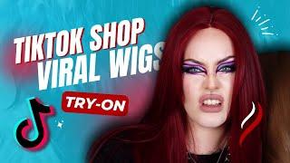 Trying VIRAL wigs from TikTok shop