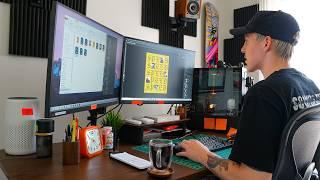 Day in the life of a Graphic Designer in Los Angeles