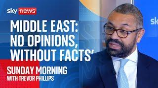 James Cleverly: 'Any idiot' can give an opinion on Middle East without proper info