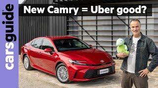 Toyota Camry Hybrid 2025 review: A next-gen family sedan favourite for taxi and Uber drivers?