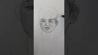 Drawing Seo In-guk #seoinguk #art #shorts #viral