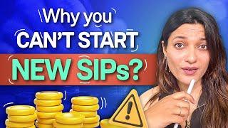 Why do Mutual Funds Stop New SIPs?