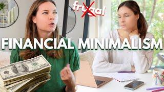 FINANCIAL MINIMALISM | manage your money like a minimalist | Personal Finance & Budgeting