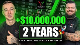 This Trader Made $10,000,000 in 2 YEARS:  Stock Market Wolf Joins The Team Bull Podcast: Episode 9