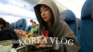 LA to Korea │ travel w me to korea, exploring the city, visiting family, eating lots of food