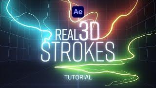 REAL 3D Stroke WITHOUT Plugins | After Effects Tutorial