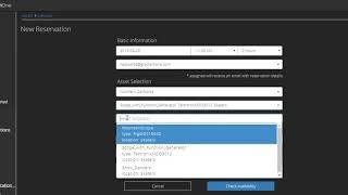 Creating a Reservation For A Test Lab Asset Using GradientOne