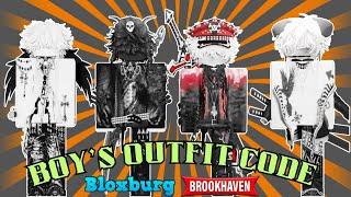 Brookhaven codes for boys Outfits /Clothes ! Emo boys outfits codes for HSL