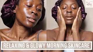 CHILL & RELAXING GLOWY MORNING SKINCARE ROUTINE | GLOWY SKIN FOR SUMMER | byalicexo