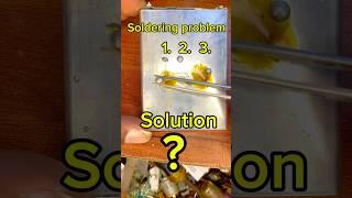 Soldering problem no solution #soldering #shortvideo #project #LithiumIron #electronics #battery