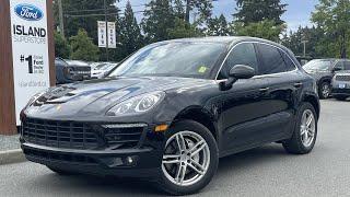 2017 Porsche Macan + Nav, Heated/Cooled Seats, AWD Review | Island Ford