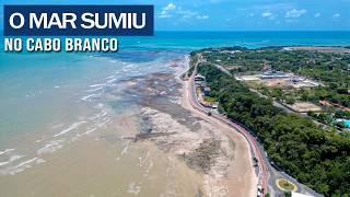 A PRAIA DO CABO BRANCO VIROU UM DESERTO EM JOÃO PESSOA