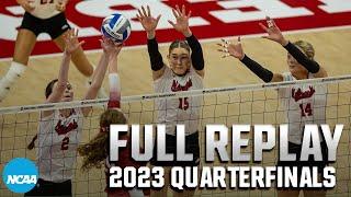 Nebraska vs. Arkansas: 2023 NCAA volleyball tournament quarterfinals | FULL REPLAY