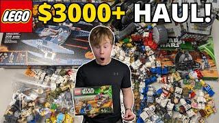 My Biggest $3000+ LEGO Star Wars HAUL EVER! (4K)