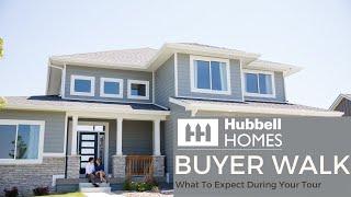 What to Expect On Your Hubbell Homes Buyer Walk