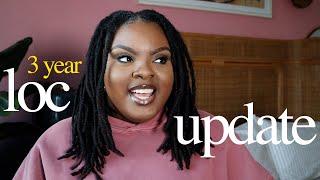 Loc Update: Year 3 | Combing out my locs, hair dye, loc extensions?!