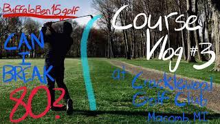 Course Vlog #3 @ Cracklewood Golf Club| EXTREME WEATHER AND CRAZY CONDITIONS!