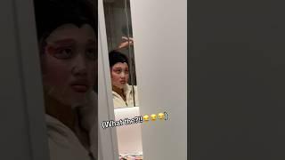 Her Secret Skincare Routine  #shorts #girlfriend #comedy