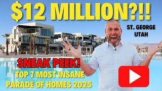 2025 Parade of Homes Preview | 7 INSANE Homes in St. George, Utah