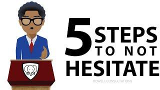 How To Not Hesitate (5 TIPS TO OVERCOME FEAR & HESITATION!)