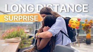 Long Distance Relationship Surprise meeting after a long time! 