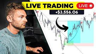 LIVE TRADING CRYPTO - How To Profit $3,556 In A Day Risking $500