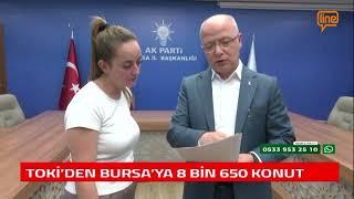 TOKİ'DEN BURSA'YA 8 BİN 650 KONUT