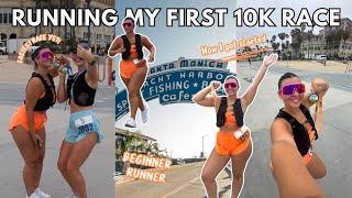 COUCH TO 10K | Running my first 10k race as a BEGINNER runner + race day tips