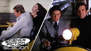 Steve and Violette Run For Their Lives | Six Million Dollar Man | Science Fiction Station